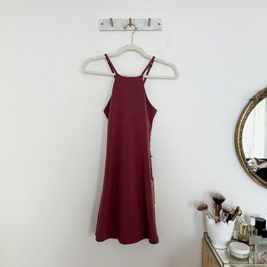 GIRLFRIEND COLLECTIVE Naomi Workout Dress Fig S